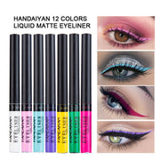 12-color matte eyeliner - Glow Goddess Cosmetics