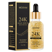 24K Gold Foil30mL Vitamin E Retinol Anti-wrinkle The Lifting Face Serum - Glow Goddess Cosmetics