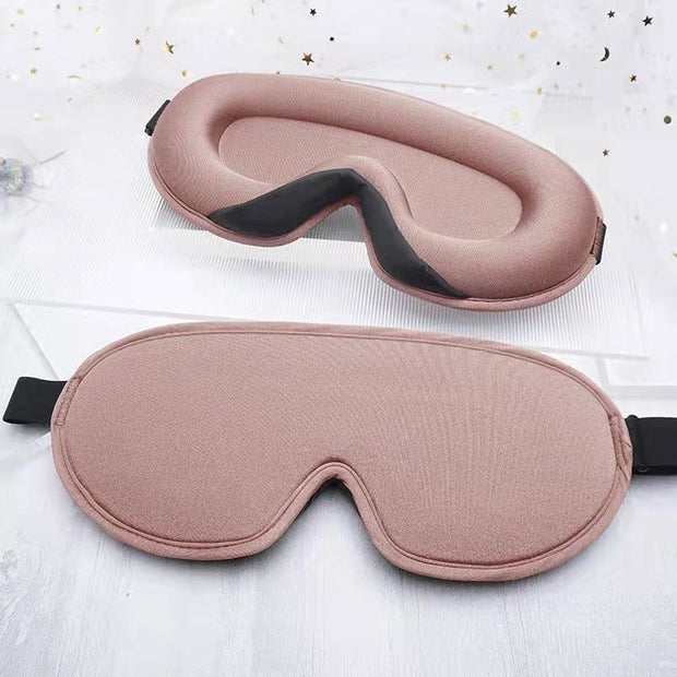 3D Sleeping Eye Mask Stereo Breathable Black Shading Eye Mask - Glow Goddess Cosmetics