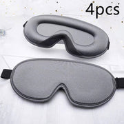 3D Sleeping Eye Mask Stereo Breathable Black Shading Eye Mask - Glow Goddess Cosmetics