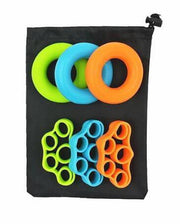 3 Levels Finger Stretcher Resistance Bands - Glow Goddess Cosmetics