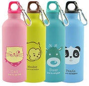 500ml Cartoon Animals Water Bottle Portable Sports Bottle - Glow Goddess Cosmetics