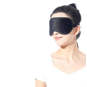 Black Large Magnet Sleeping Eye Mask Shading - Glow Goddess Cosmetics