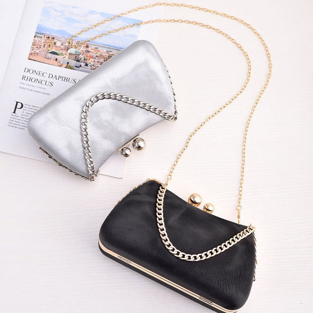 Chain Handbags Fashion Luxury Dress Party Dinner Bags For Women Crossbody Shoulder Bag - Glow Goddess Cosmetics