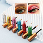 Color Pearlescent Liquid Eyeliner Not Smudge Liquid Eyeliner Suit - Glow Goddess Cosmetics