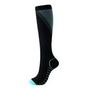 Color pattern V-shaped compression socks - Glow Goddess Cosmetics