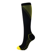 Color pattern V-shaped compression socks - Glow Goddess Cosmetics