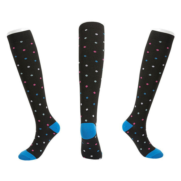 Cycling Socks, Sports Compression Socks, Mixable Compression Socks - Glow Goddess Cosmetics