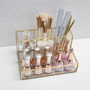 Desktop Glass Skin Care Products Perfume Storage Box - Glow Goddess Cosmetics