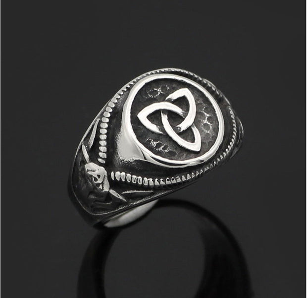 Domineering vintage ring men jewelry - Glow Goddess Cosmetics