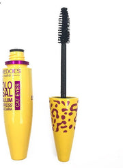 Growth Mascara Leopard-shaped Yellow Tube Thick Curling Waterproof Mascara - Glow Goddess Cosmetics