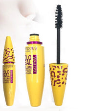 Growth Mascara Leopard-shaped Yellow Tube Thick Curling Waterproof Mascara - Glow Goddess Cosmetics