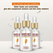 HOREC White Rice Whitening Serum Face Moisturizing Cream Anti Wrinkle Anti Aging Face Fine Lines Acne Treatment Skin Care 15ml - Glow Goddess Cosmetics