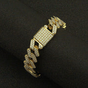 Hip hop style jewelry bracelet for men - Glow Goddess Cosmetics