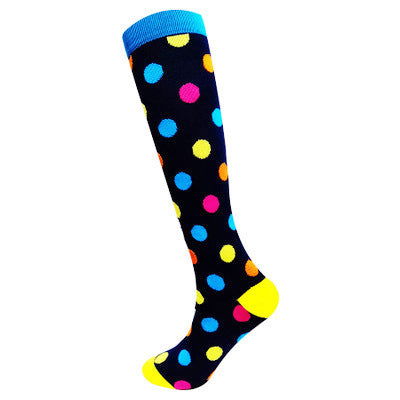 Ladies running stretch compression sports socks - Glow Goddess Cosmetics