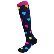 Ladies running stretch compression sports socks - Glow Goddess Cosmetics