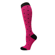 Ladies running stretch compression sports socks - Glow Goddess Cosmetics