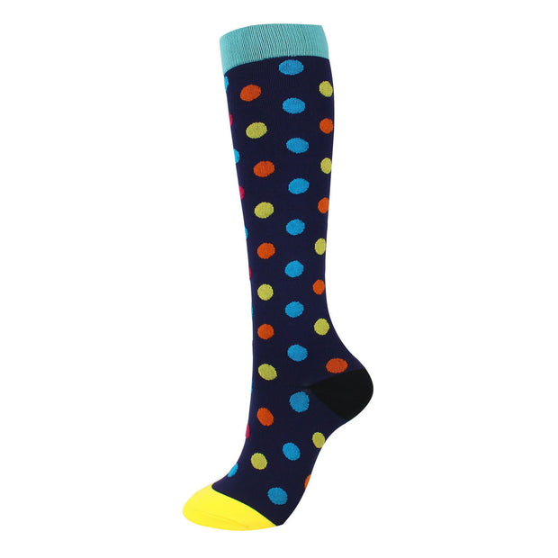 Ladies running stretch compression sports socks - Glow Goddess Cosmetics