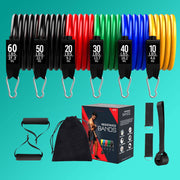 Latex Pull Rope Exercises Resistance Bands Stretch Training Yoga Band - Glow Goddess Cosmetics