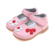 Leather Shoes Korean Princess Shoes Single Shoes Cowhide Children'S Shoes Baby Shoes - Glow Goddess Cosmetics