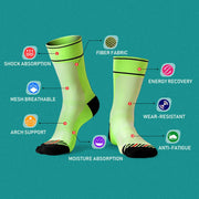 Male and female compression cycling socks - Glow Goddess Cosmetics