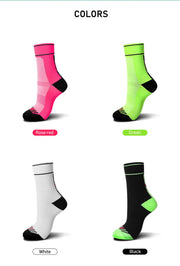 Male and female compression cycling socks - Glow Goddess Cosmetics