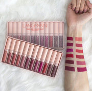 Matte Lipstick Waterproof Long-lasting Velvet Lipstick Set - Glow Goddess Cosmetics