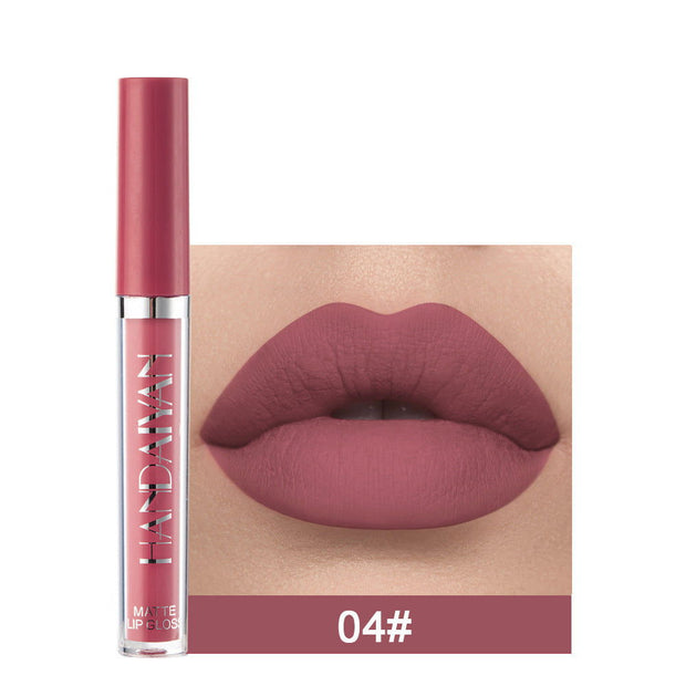 Matte Non-stick Cup Lip Gloss, Non-fading Matte Liquid Lipstick - Glow Goddess Cosmetics