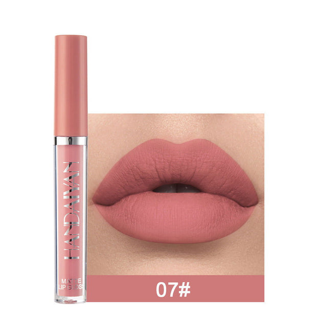 Matte Non-stick Cup Lip Gloss, Non-fading Matte Liquid Lipstick - Glow Goddess Cosmetics