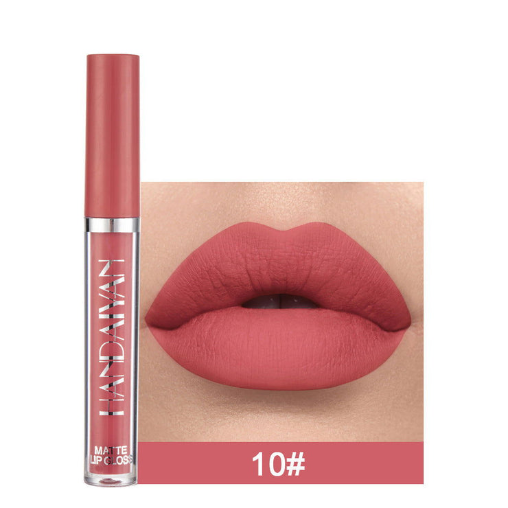 Matte Non-stick Cup Lip Gloss, Non-fading Matte Liquid Lipstick - Glow Goddess Cosmetics