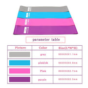 Resistance Bands Sealing Elastic Booty Sport Bodybuilding Rubber Band For Fitness Gym Leagues Equipment Sports Mini Yoga - Glow Goddess Cosmetics