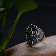 S925 Sterling Silver Jewelry Single Ring Men - Glow Goddess Cosmetics