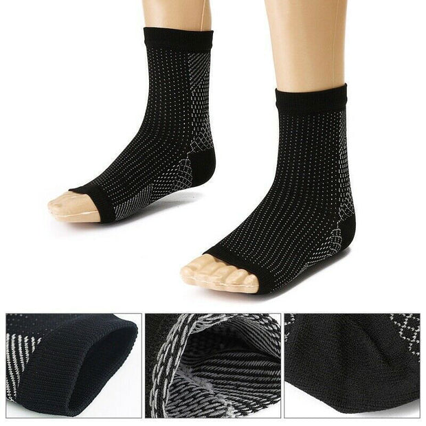 Soothing And Anti-Fatigue Plantar Fasciitis, Ankle And Heel Compression Support Socks, Foot Care Socks - Glow Goddess Cosmetics