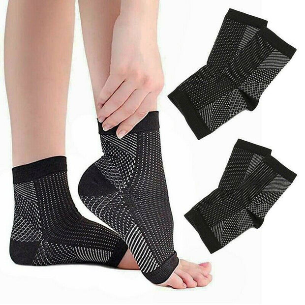 Soothing And Anti-Fatigue Plantar Fasciitis, Ankle And Heel Compression Support Socks, Foot Care Socks - Glow Goddess Cosmetics