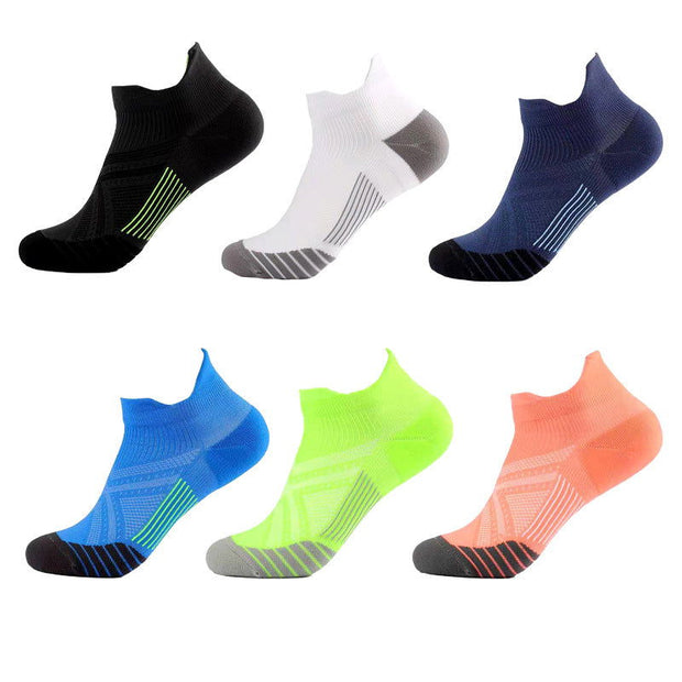 Sports Compression High Elastic Nylon Color Matching Soccer Socks - Glow Goddess Cosmetics