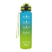 Sports Frosted Gradient Water Bottle - Glow Goddess Cosmetics