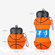 Sports folding water bottle - Glow Goddess Cosmetics