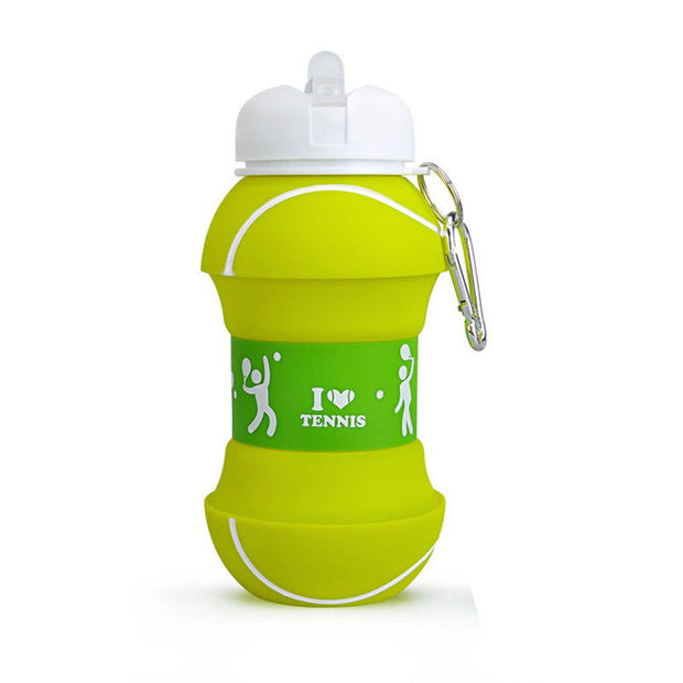 Sports folding water bottle - Glow Goddess Cosmetics