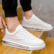 Trendy Leather Men's Shoes Fashion Casual Sneakers - Glow Goddess Cosmetics