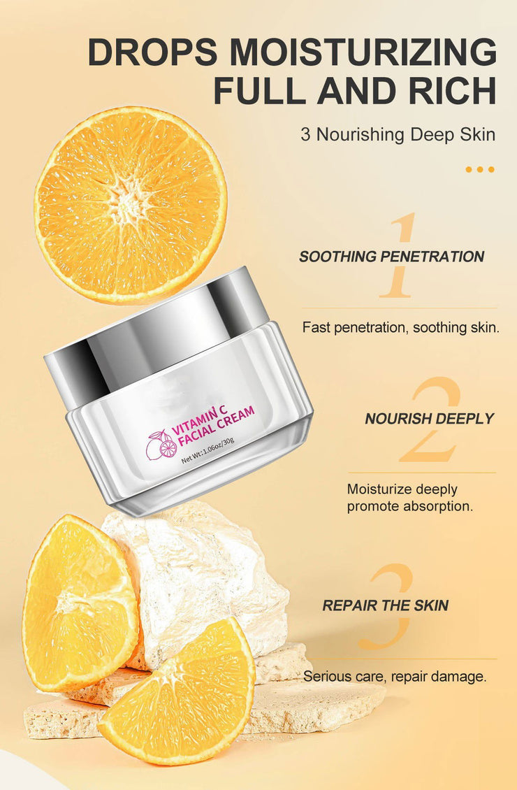 Vitamin C Face Cream Skin Care Products - Glow Goddess Cosmetics