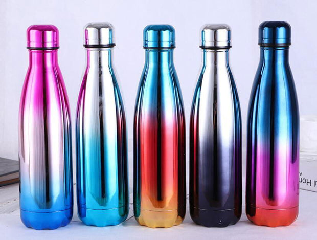 stainless steel water bottle - Glow Goddess Cosmetics